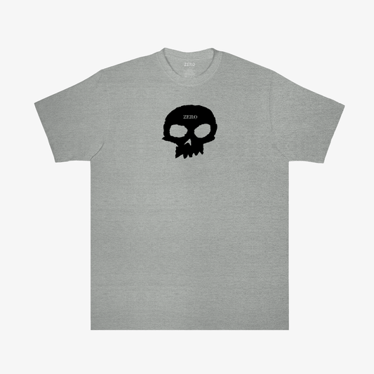 Camiseta Zero Single Skull Cinza Mescla