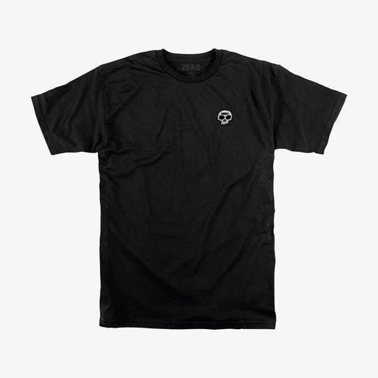 Camiseta Zero Single Skull Emblem Preto