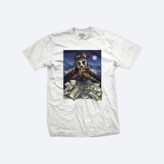 Camiseta DGK Hood King Branco