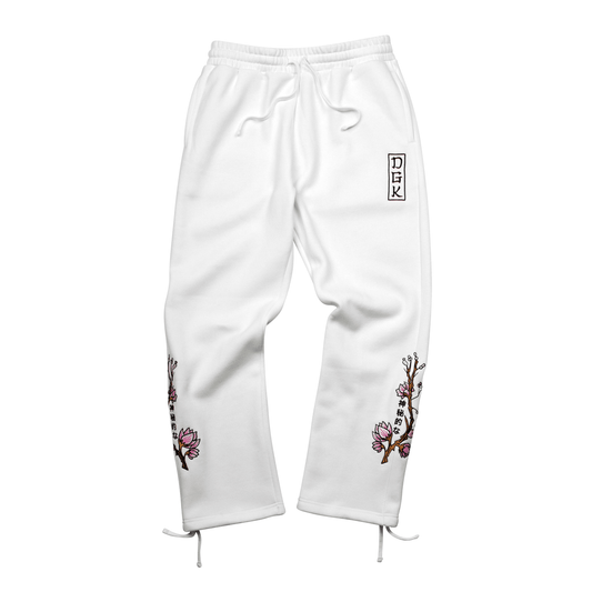 Calça DGK Mystical Fleece Pants  Branco