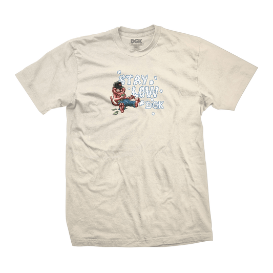 Camiseta DGK Stay Low Creme