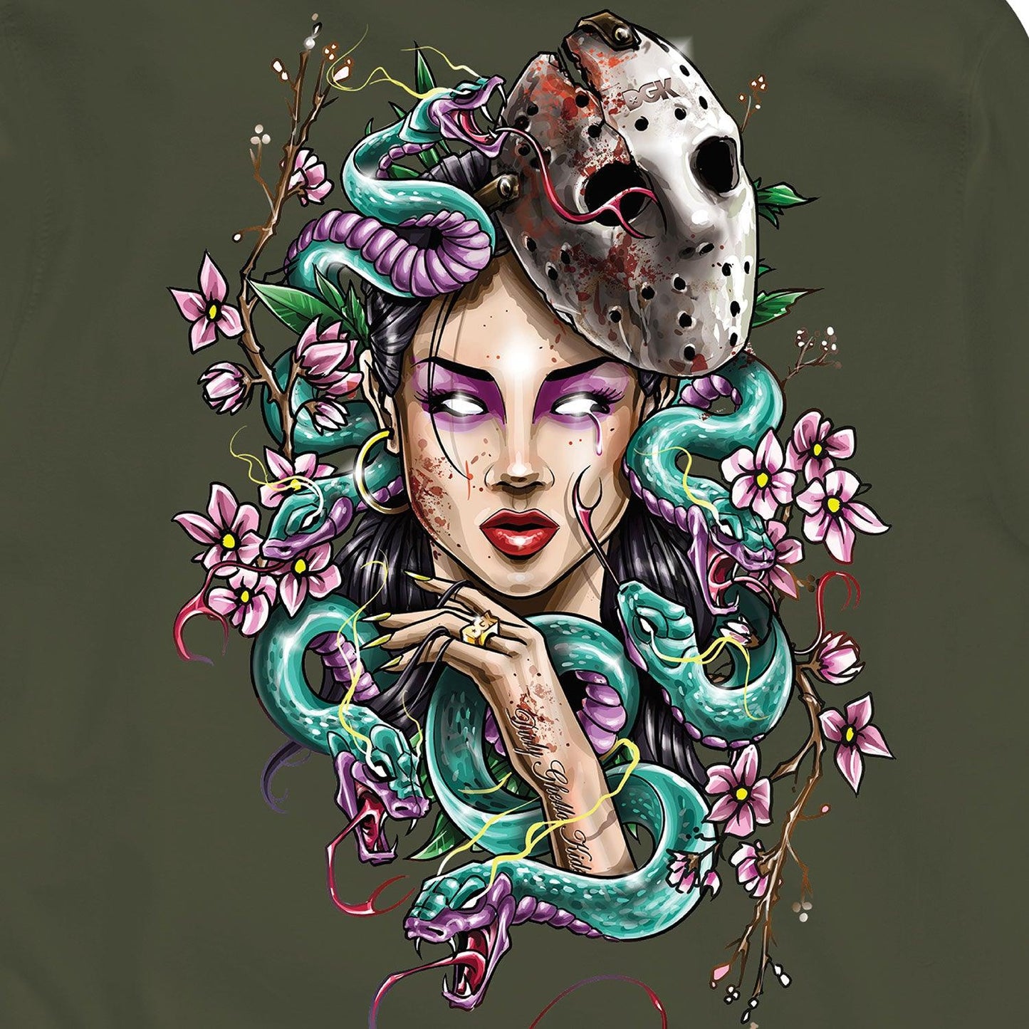 Moletom  Crewneck DGK Mystical Crewneck Fleece  Verde