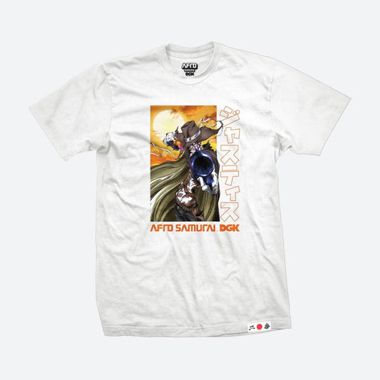 Camiseta DGK x AFRO SAMURAI Justice Branco