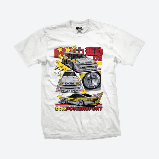 Camiseta DGK Powersport  Branco