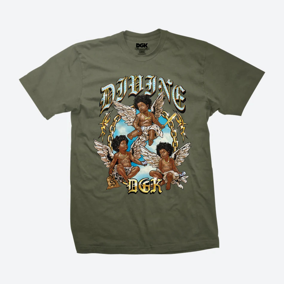 Camiseta DGK Wings   Verde