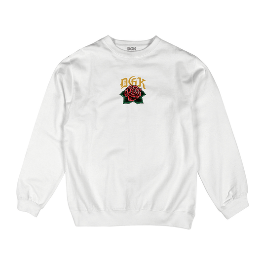 Moletom  Crewneck DGK Guadalupe Crewneck Fleece Branco