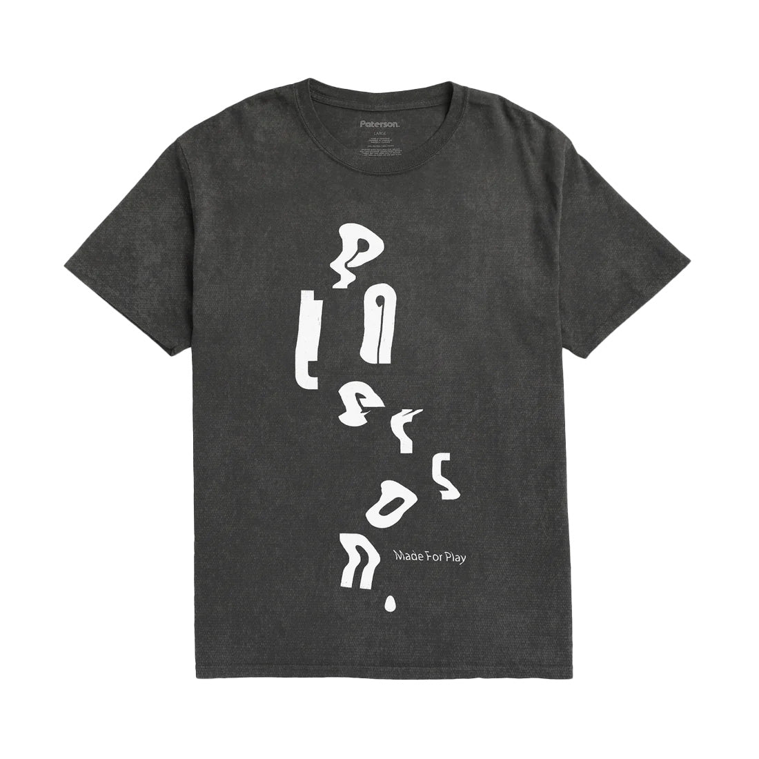 Camiseta Paterson Out of Step Cinza Estonado
