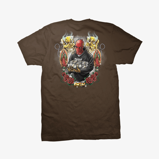 Camiseta DGK Daily Grind Marrom