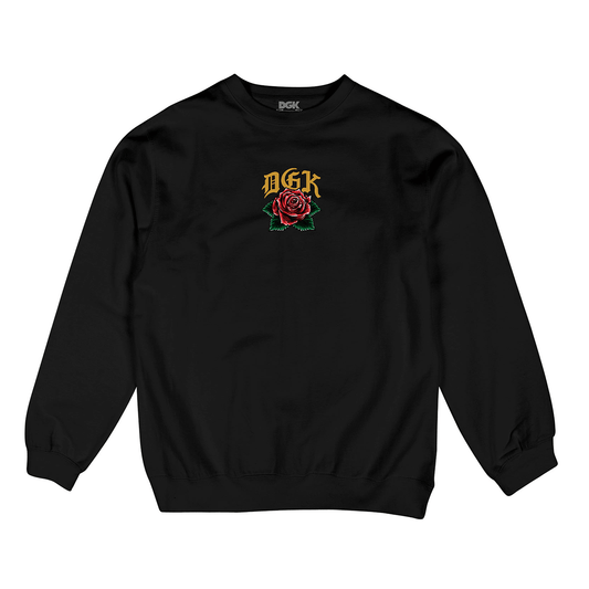 Moletom  Crewneck DGK Guadalupe Crewneck Fleece  Preto