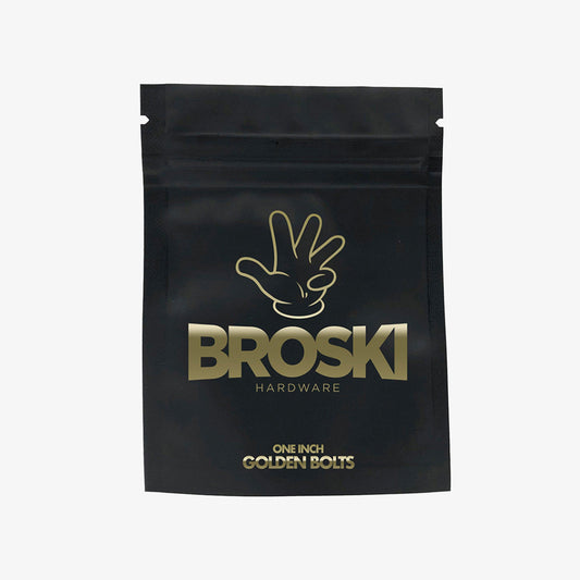Jogo de parafusos de base Broski Golden Bolts