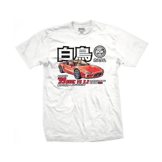 Camiseta Dgk Pole Position Tee Branco