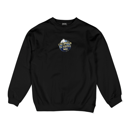 Moletom  Crewneck DGK Muerte Crewneck Fleece  Preto