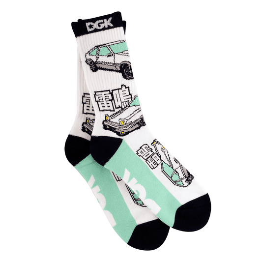 Meia DGK Drifter Crew Sock - Multi - Único