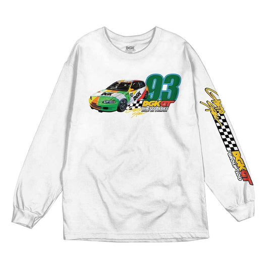 Camiseta Manga Longa Dgk Gt93 Branco