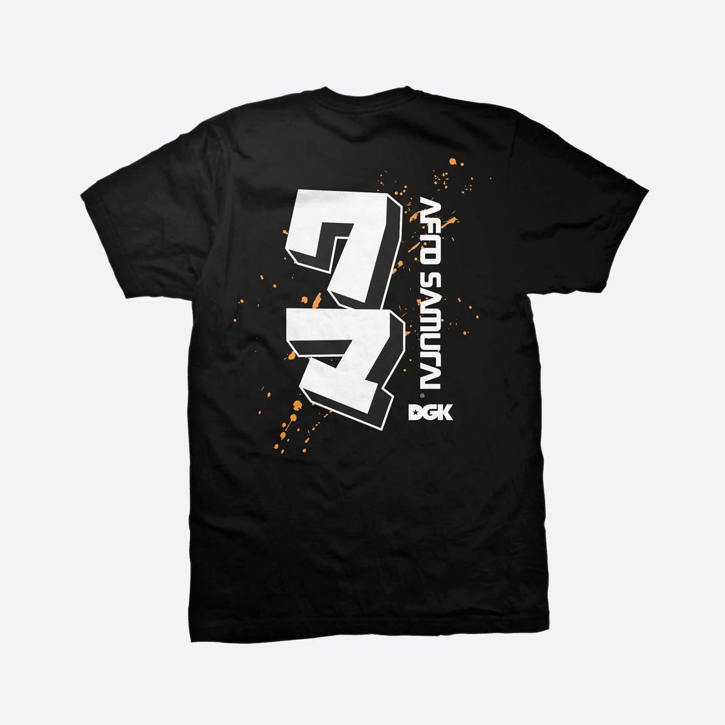Camiseta DGK x AFRO SAMURAI Kuma Preto