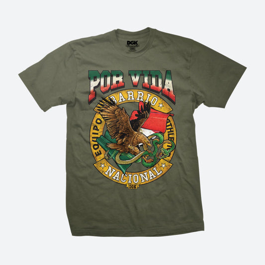 Camiseta DGK Nacional  Military Green